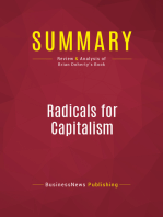 Summary: Radicals for Capitalism: Review and Analysis of Brian Doherty's Book