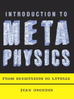 Introduction to Metaphysics: From Parmenides to Levinas