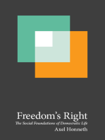 Freedom's Right: The Social Foundations of Democratic Life