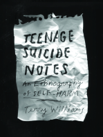 Teenage Suicide Notes: An Ethnography of Self-Harm