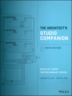 The Architect's Studio Companion: Rules of Thumb for Preliminary Design