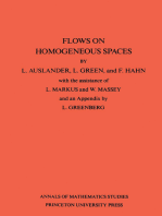 Flows on Homogeneous Spaces