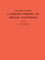 An Essay Toward a Unified Theory of Special Functions