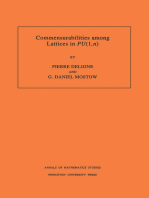 Commensurabilities among Lattices in PU (1,n)