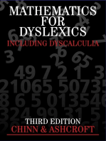 Mathematics for Dyslexics: Including Dyscalculia