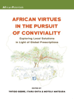 African Virtues in the Pursuit of Conviviality: Exploring Local Solutions in Light of Global Prescriptions