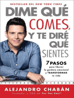 Dime que comes y te dire que sientes (Think Skinny, Feel Fit Spanish edition): 7 pasos para liberar la gordura emocional y transformar tu vida