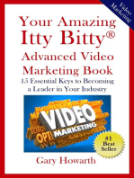 Your Amazing Itty Bitty® Advanced Video Marketing Book