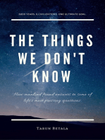 The Things We Don't Know