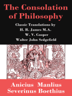 The Consolation of Philosophy (3 Classic Translations by James, Cooper and Sedgefield)