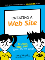 Creating a Web Site: Design and Build Your First Site!