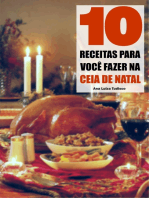 10 Receitas para você fazer na ceia de natal