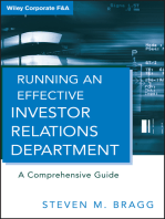 Running an Effective Investor Relations Department: A Comprehensive Guide