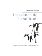 L'essence de la solitude: Apesanteur des sens cachés