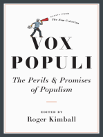 Vox Populi: The Perils and Promises of Populism