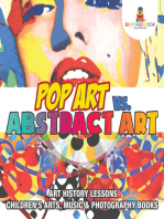 Pop Art vs. Abstract Art - Art History Lessons | Children's Arts, Music & Photography Books