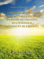 Sermons sur l’Évangile de Luc (III) - La Réforme Réelle Ne Devrait-Elle Pas Être Entamée En Croyant En L’évangile De L’eau Et De L’esprit?