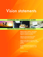 Vision statements Complete Self-Assessment Guide