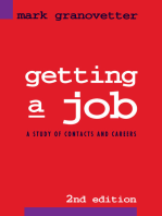 Getting a Job: A Study of Contacts and Careers