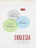 Ekklesia: Three Inquiries in Church and State