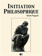 Initiation philosophique