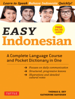 Easy Indonesian: Learn to Speak Indonesian Quickly (Downloadable Audio Included)