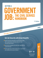 Getting a Government Job: The Civil Service Handbook