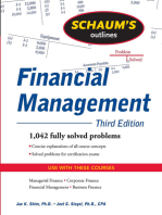 Schaum's Outline of Financial Management, Third Edition