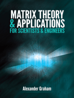 Matrix Theory and Applications for Scientists and Engineers