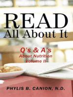 Read All About It: Q's & A's About Nutrition, Volume Ii