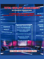 Total Quality Management in Higher Education: Symbolism or Substance? a Close Look at the Nigerian University System