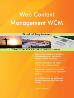 Web Content Management WCM Standard Requirements