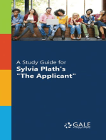 A Study Guide for Sylvia Plath's "The Applicant"