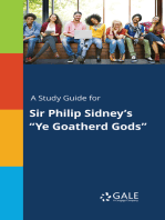 A Study Guide for Sir Philip Sidney's "Ye Goatherd Gods"