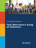 A Study Guide for Toni Morrison's Song of Solomon