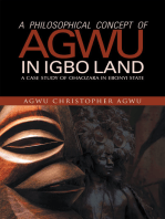 A Philosophical Concept of Agwu in Igbo Land: A Case Study of Ohaozara in Ebonyi State