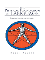 The Physical Foundation of Language: Exploration of a Hypothesis