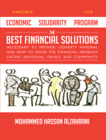 Economic Solidarity Program the Best Financial Solutions Necessary to Provide Liquidity Material and How to Avoid the Financial Problem Facing Individual, Family, and Community