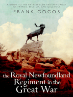 The Royal Newfoundland Regiment in the Great War: A Guide to the Battlefields and Memorials of France, Belgium, and Gallipoli