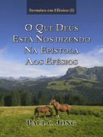 Sermões em Efésios (I)- O que Deus Está Nos Dizendo Na Epístola aos Efésios