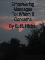 Empowering Messages: To: Whom It Concerns