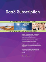 SaaS Subscription Complete Self-Assessment Guide