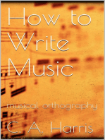 How to Write Music