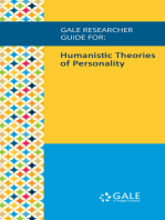 Gale Researcher Guide for: Humanistic Theories of Personality