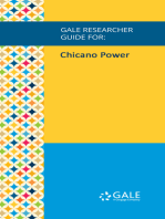 Gale Researcher Guide for: Chicano Power