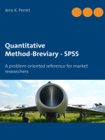 Quantitative Method-Breviary - SPSS: A problem-oriented reference for market researchers