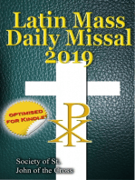 Latin Mass Day Missal 2019