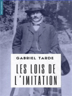 Les lois de l’imitation