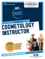 Cosmetology Instructor: Passbooks Study Guide