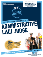 Administrative Law Judge: Passbooks Study Guide